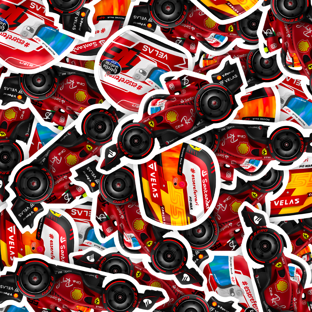 Ferrari Stickers 1